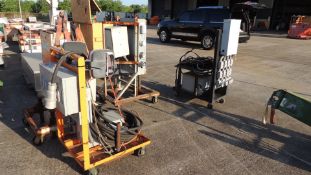 Load Center. Lot: (4) used for bolt heaters, review photos for those that have transformer panel box