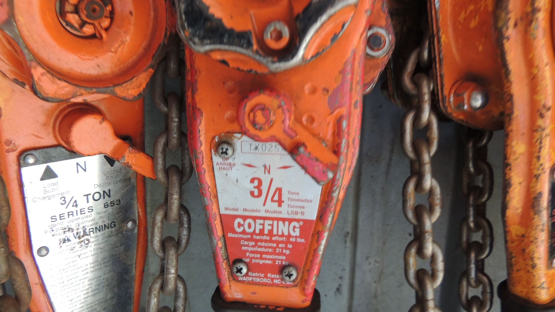 Container / Tools. Conex 20' container and contents, welding rod, Harrington and Coffing chain hoist - Image 12 of 19