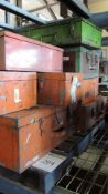 Beveller. Lot: pallet and contents, approximately 14 high speed bevellers, various sizes. HIT#