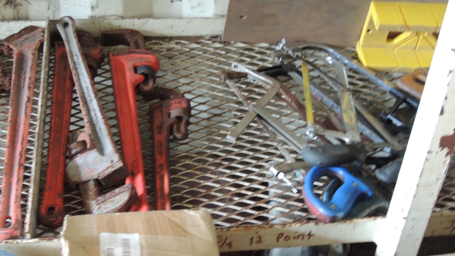 Container / Storage. Conex 20' container and contents, canvas covers, shackles I bolts, hammer - Image 11 of 17