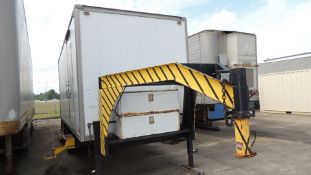 Trailer, Break/Office. Supreme 20' van on gooseneck trailer, tandem duals, 950x16.5 tires, 60%