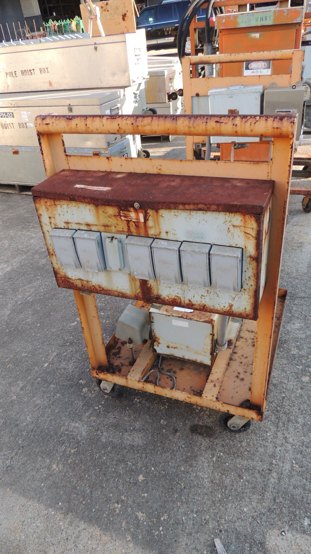 Load Center. Lot: (3) used for bolt heaters, review photos for those that have transformer panel box - Image 7 of 7