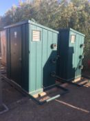 2" Metering Buildings. Lot: Qty (2) 2" Metering Buildings. EOG Stock #910133. Asset Located in