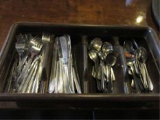 Lot Forks, Spoons & Knives. HIT# 2234870. Loc: Bar Area. Asset Located at 143 Kent Street,