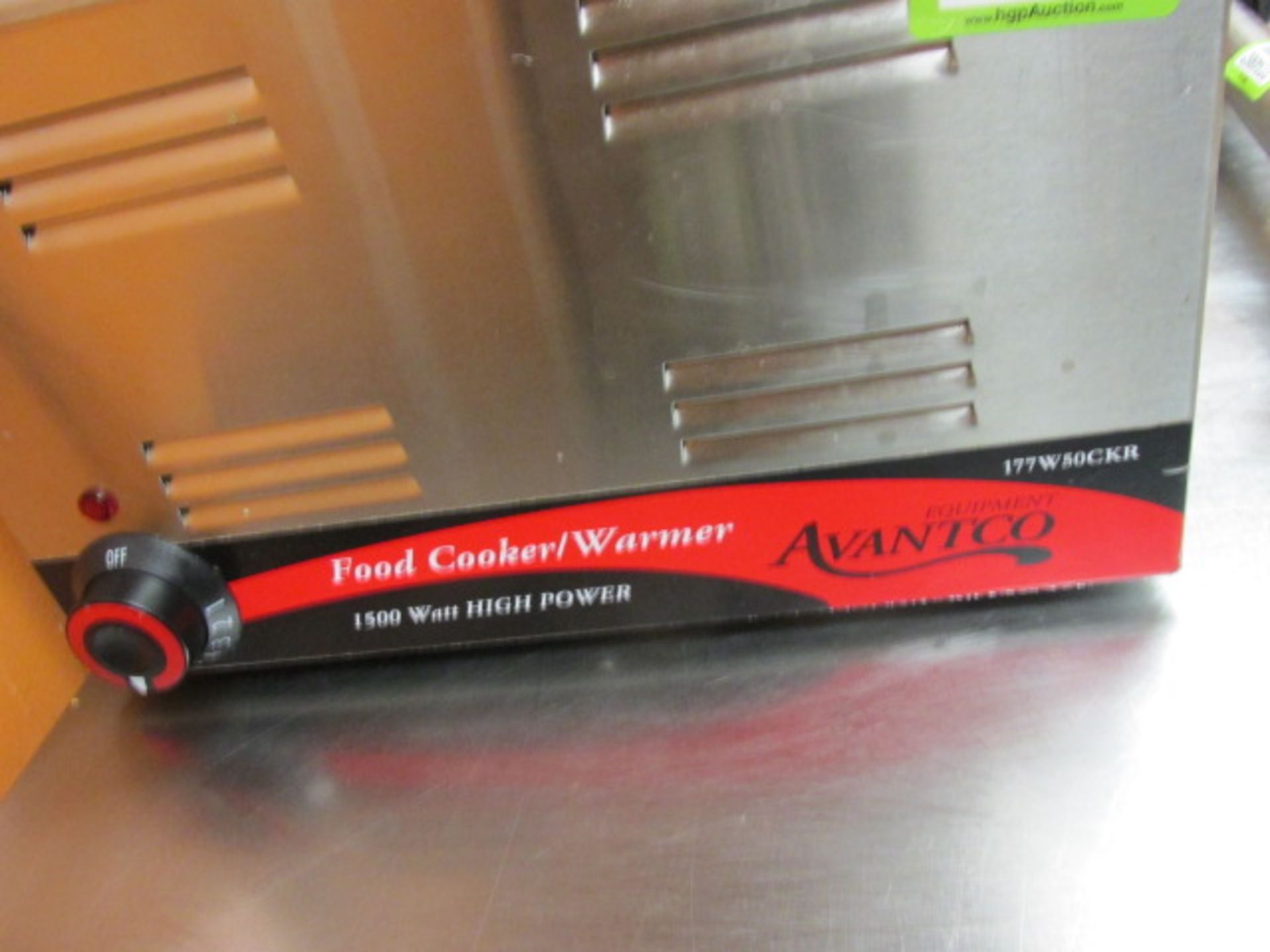 Avantco Food Cooker/Warmer, 117W, 50 KR, 1500w. HIT# 2234861. Loc: Kitchen Asset Located at 143 Kent - Image 2 of 3
