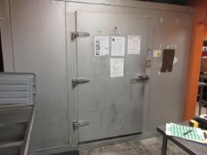 Mr. Winter Walk-In Cooler, 118" X 140" X 91", SN# 45794MW. HIT# 2234849. Loc: Prep Room. Asset