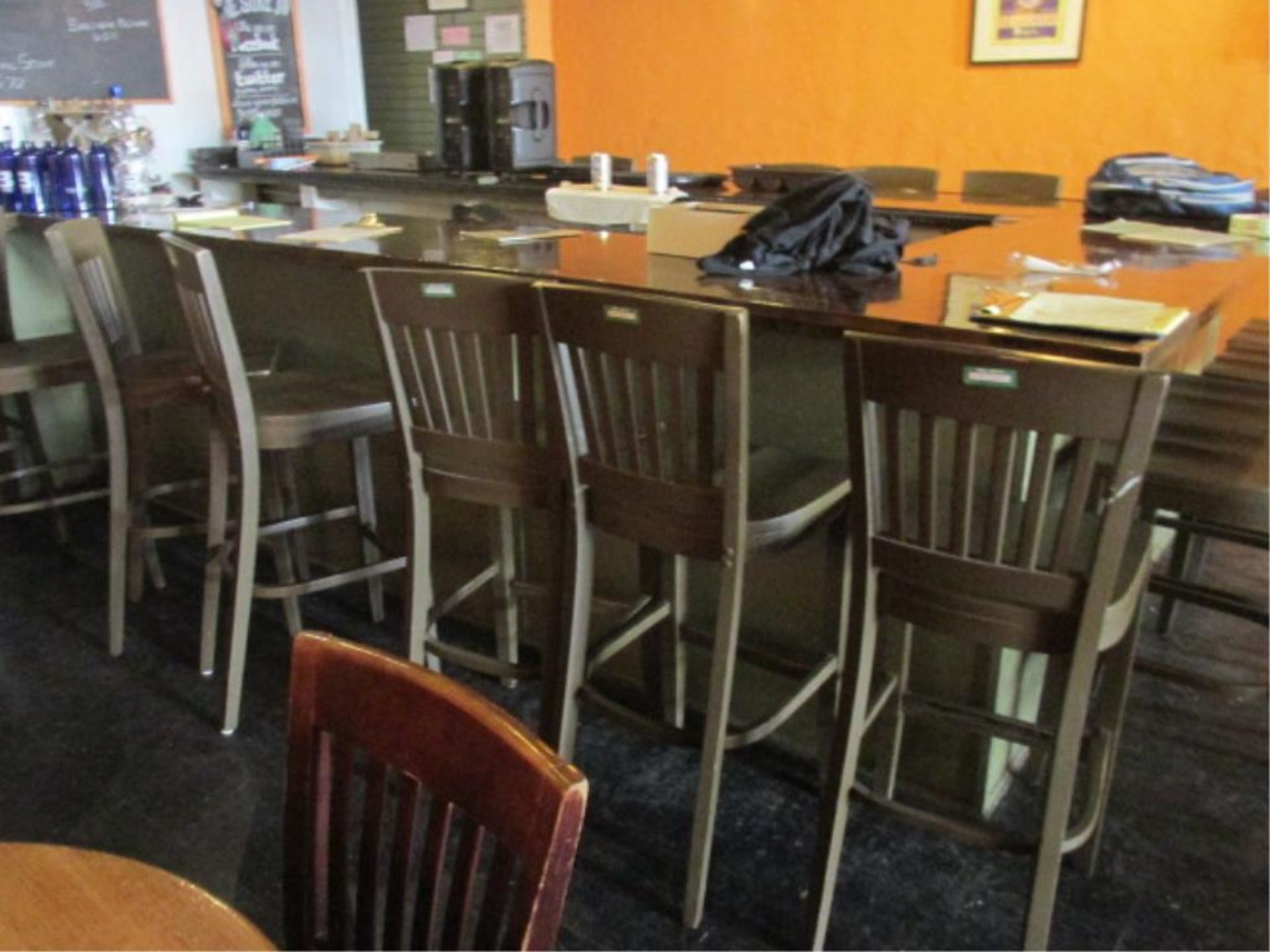 Lot (4) Bar Stools. HIT# 2234807. Loc: At Bar. Asset Located at 143 Kent Street, Portland, MI - Image 2 of 2