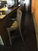 Lot (4) Bar Stools. HIT# 2234809. Loc: At Bar. Asset Located at 143 Kent Street, Portland, MI