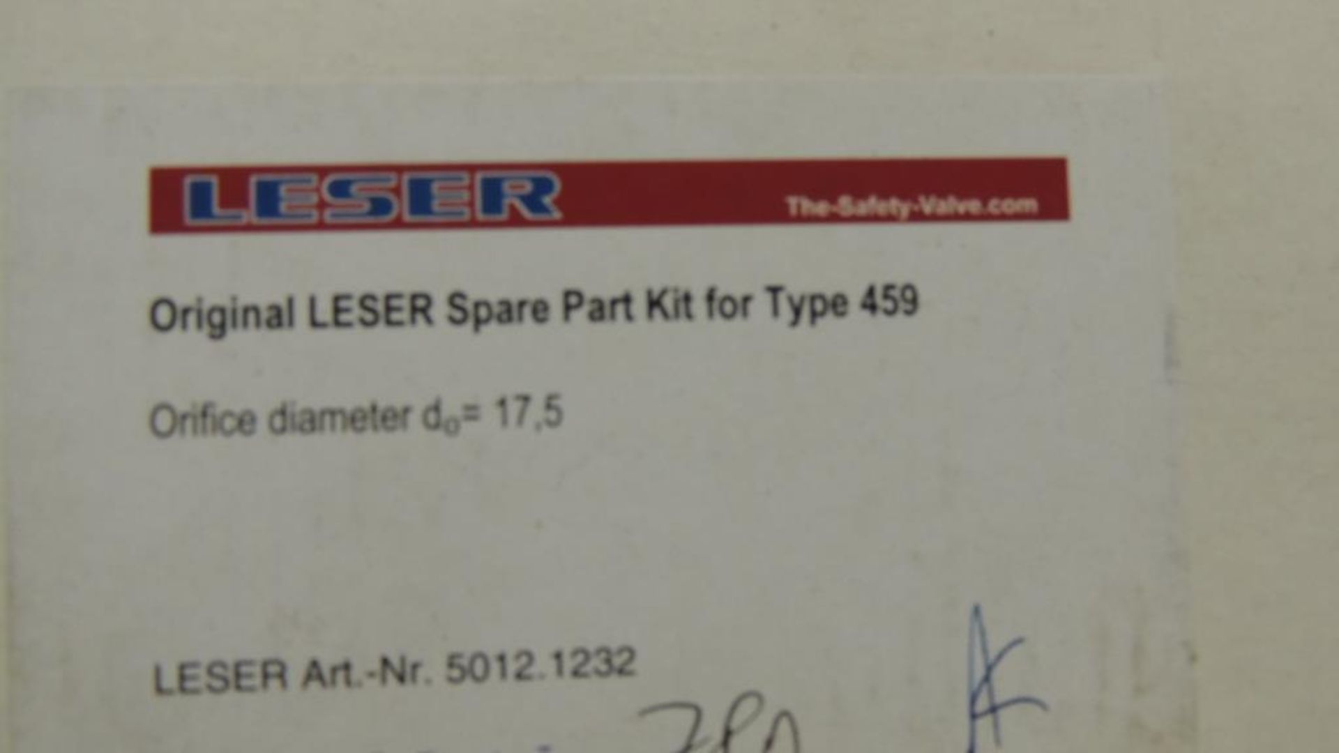 Large Quantity of Leser Relief and Safety Valves, plus Spare Parts Kits - Image 29 of 374