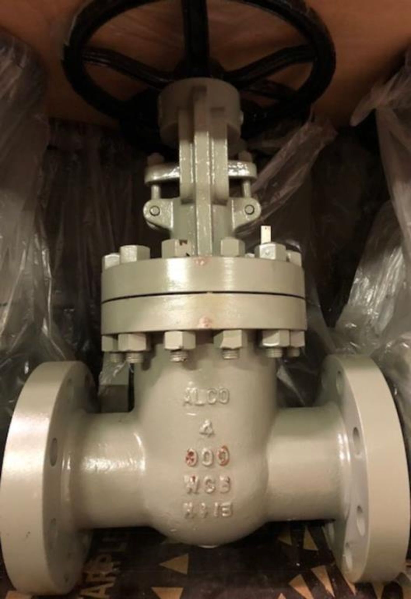 Alco 4" Gate Valves, Unused - Image 2 of 3