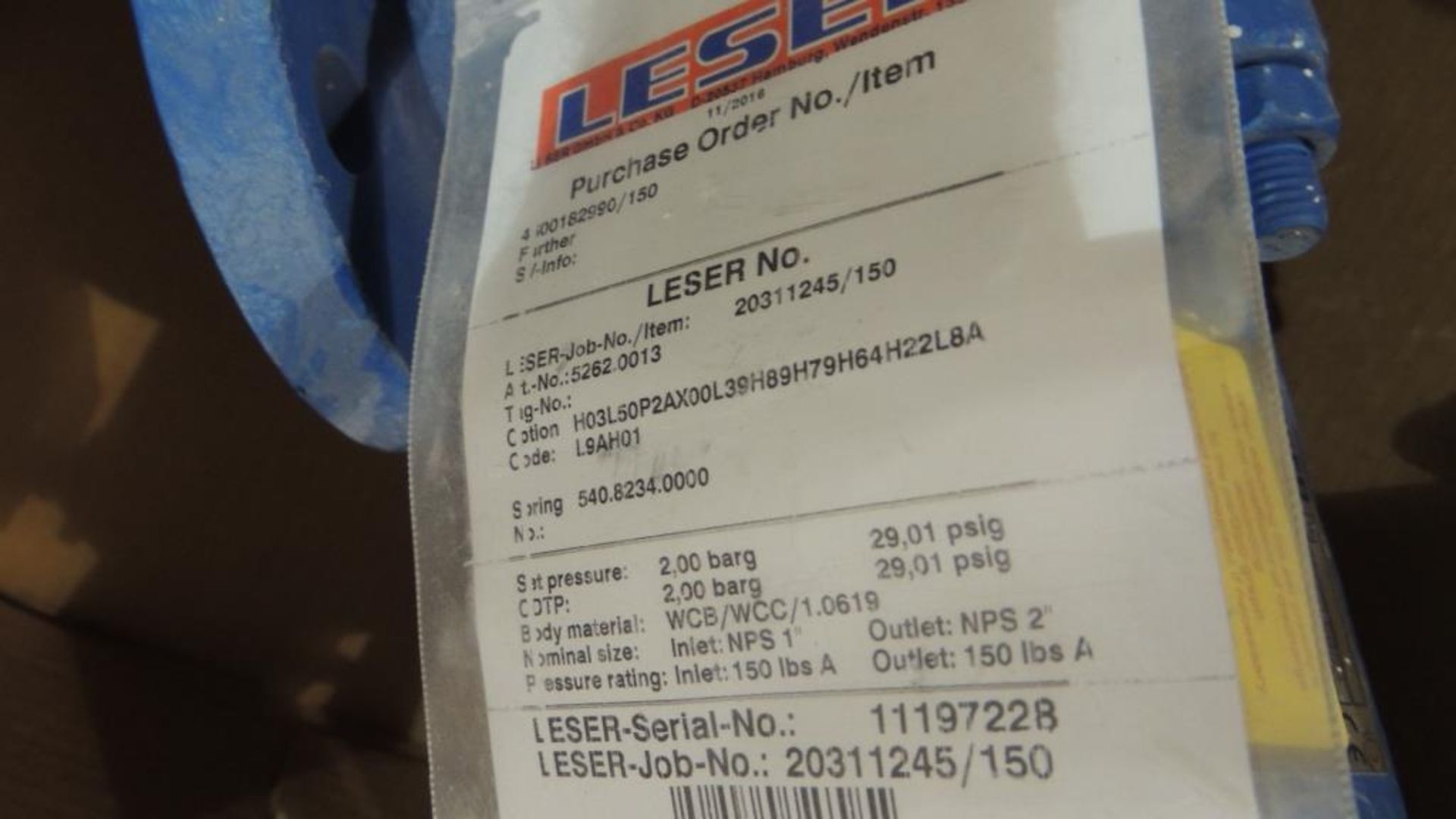 Large Quantity of Leser Relief and Safety Valves, plus Spare Parts Kits - Image 50 of 374