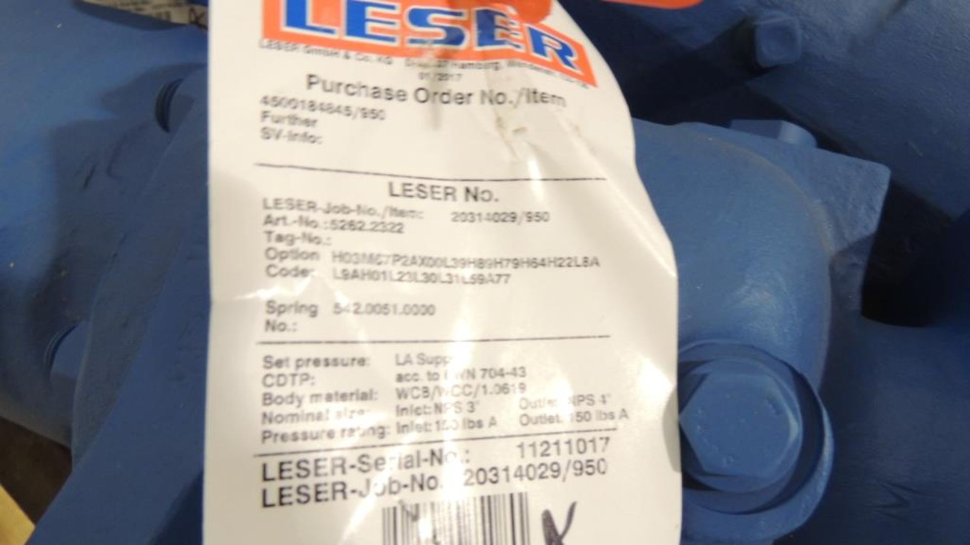 Large Quantity of Leser Relief and Safety Valves, plus Spare Parts Kits - Image 328 of 374