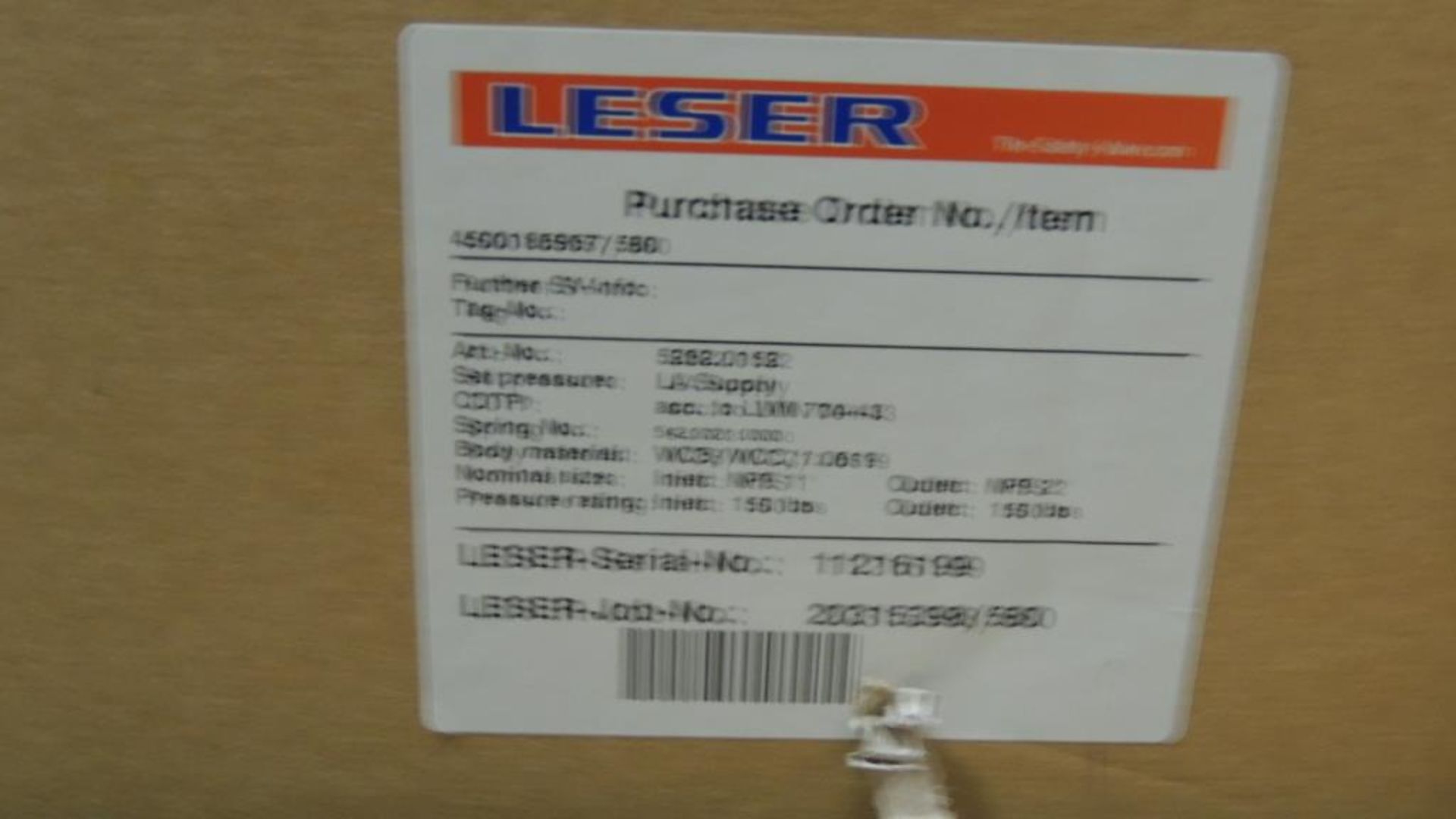 Large Quantity of Leser Relief and Safety Valves, plus Spare Parts Kits - Image 126 of 374