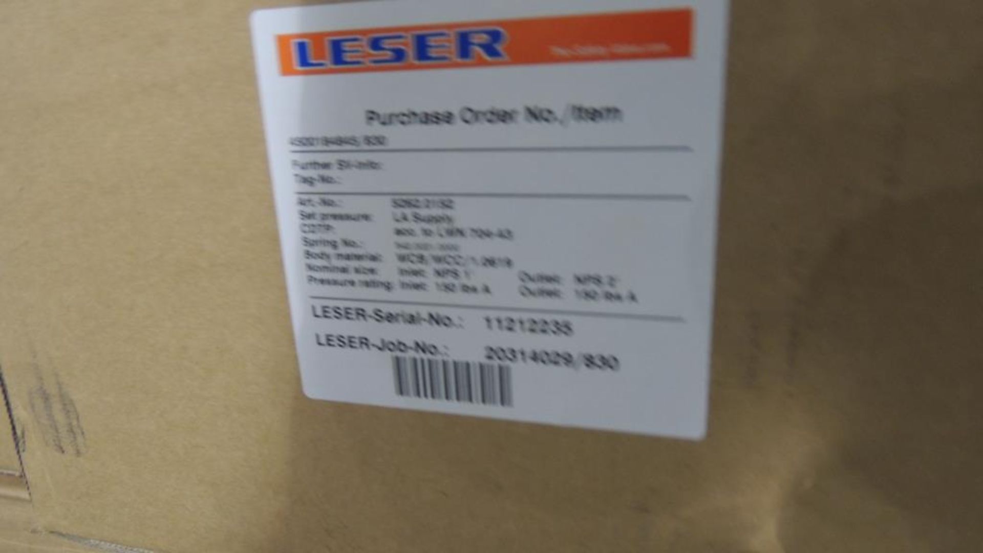Large Quantity of Leser Relief and Safety Valves, plus Spare Parts Kits - Image 115 of 374