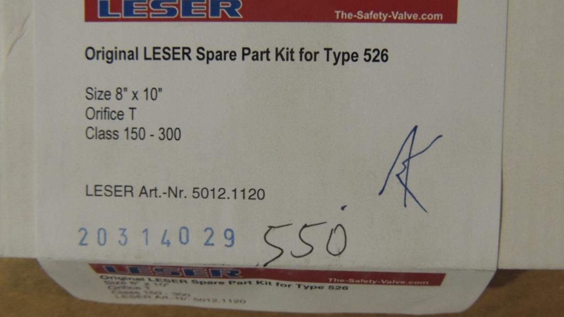 Large Quantity of Leser Relief and Safety Valves, plus Spare Parts Kits - Image 31 of 374