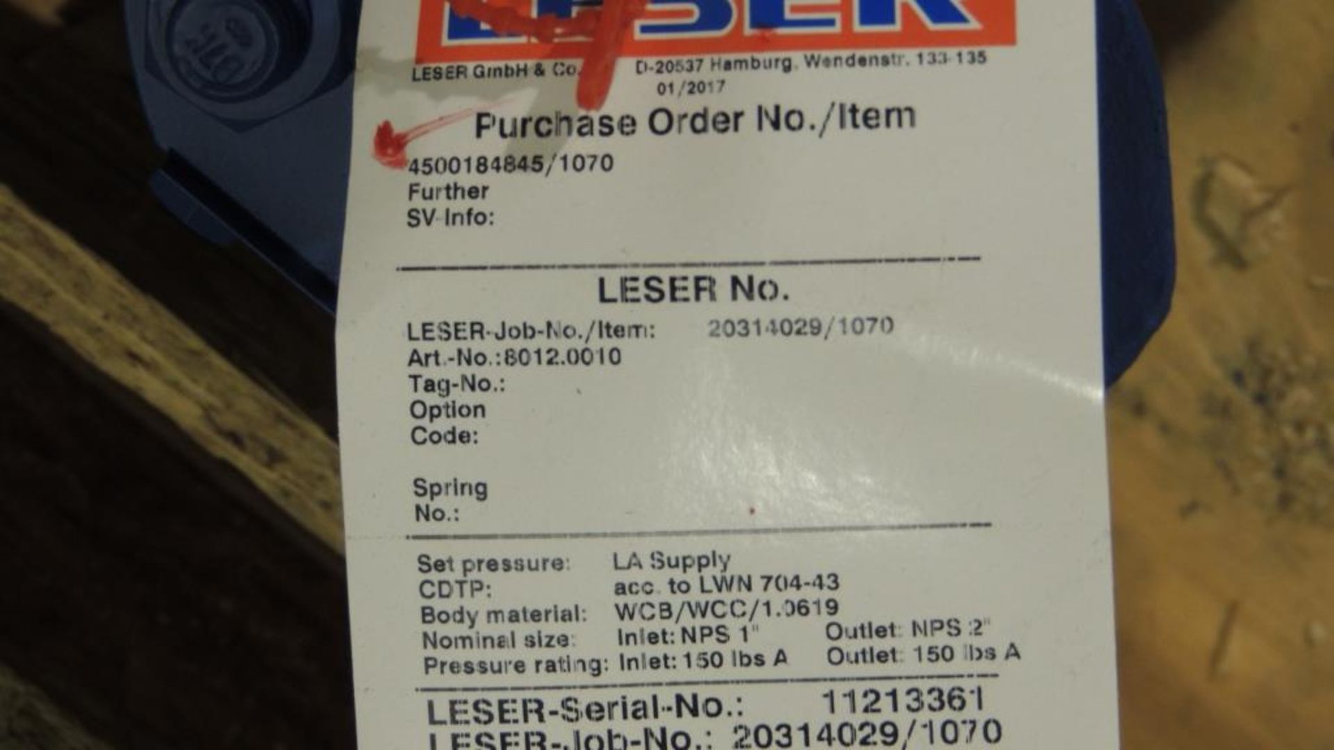 Large Quantity of Leser Relief and Safety Valves, plus Spare Parts Kits - Image 269 of 374