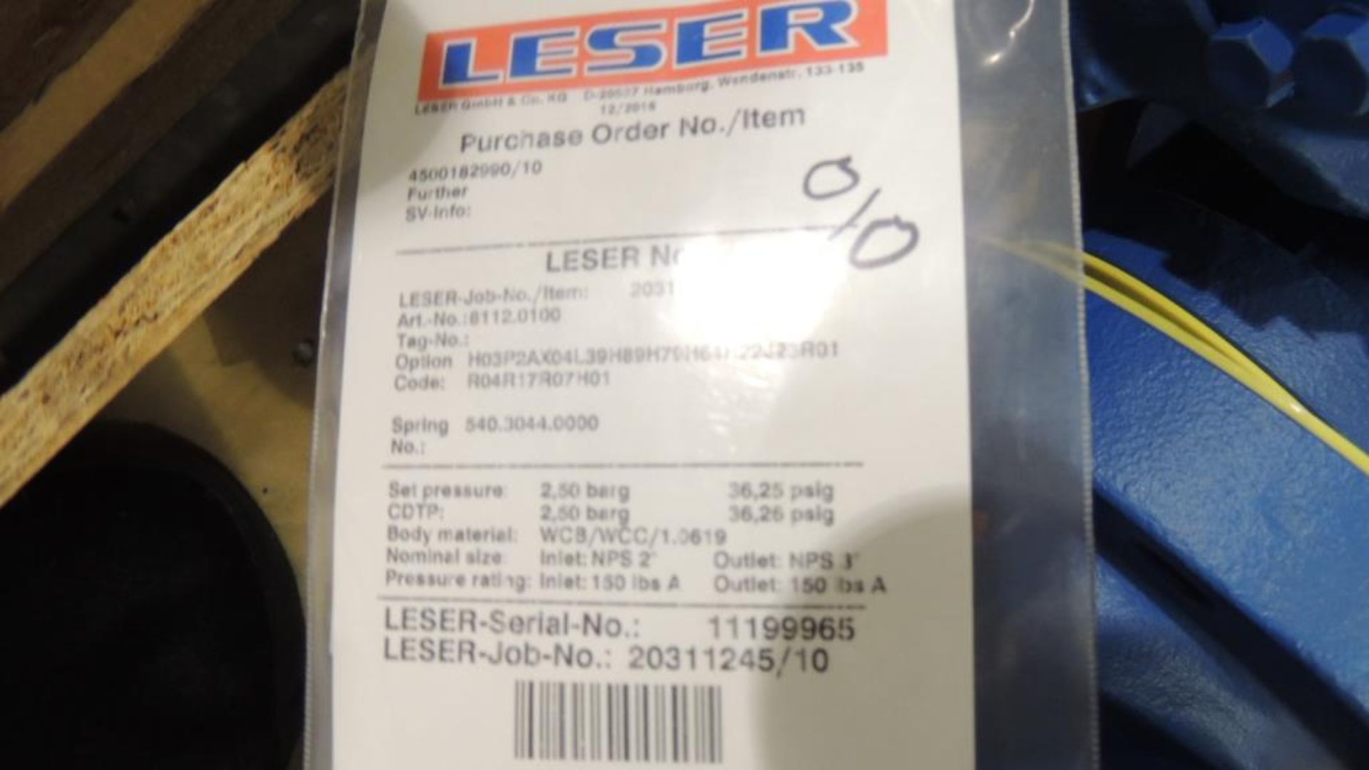 Large Quantity of Leser Relief and Safety Valves, plus Spare Parts Kits - Image 271 of 374