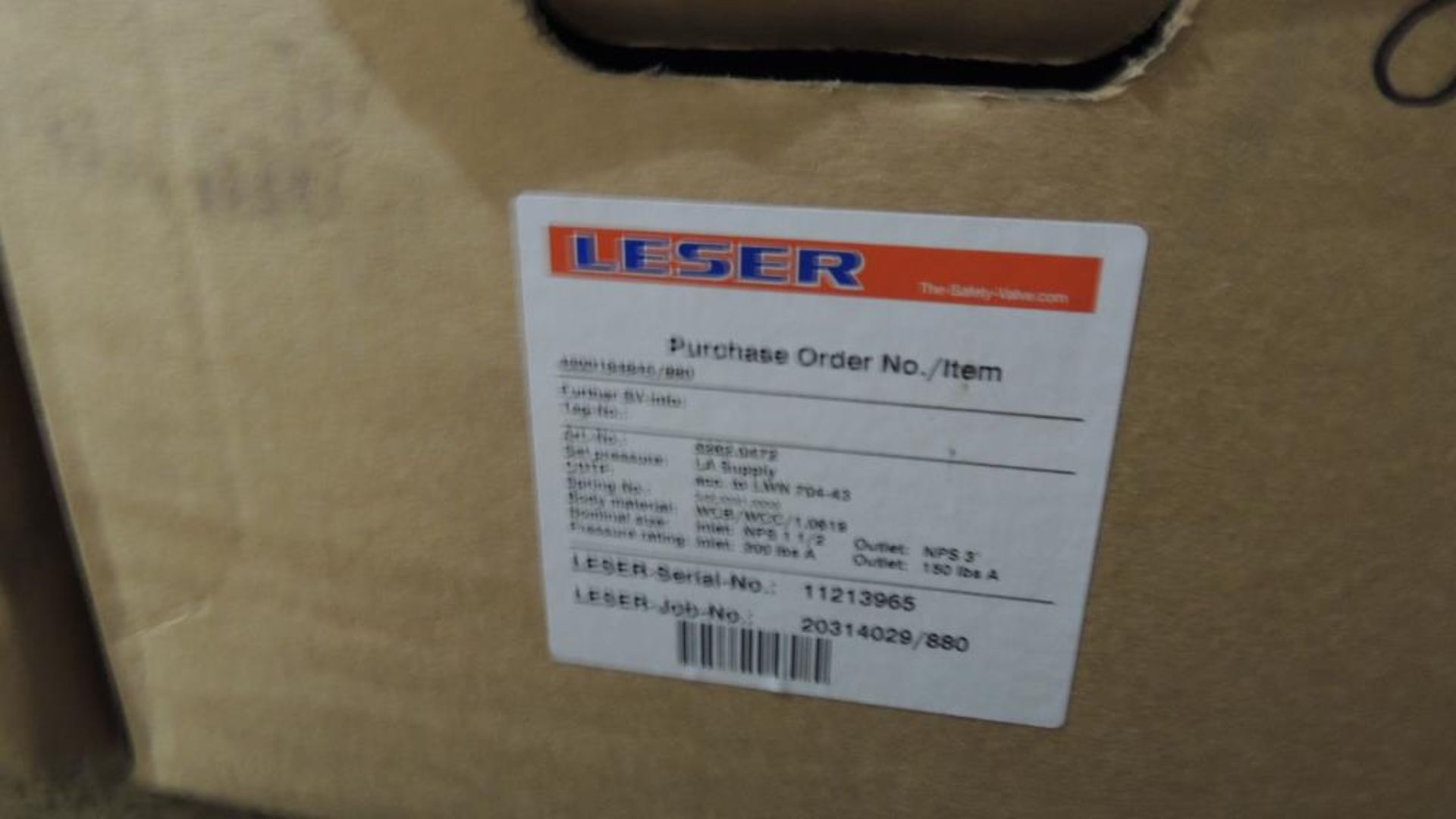 Large Quantity of Leser Relief and Safety Valves, plus Spare Parts Kits - Image 200 of 374