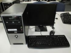 Computer and Monitor