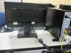 Computer and Monitor