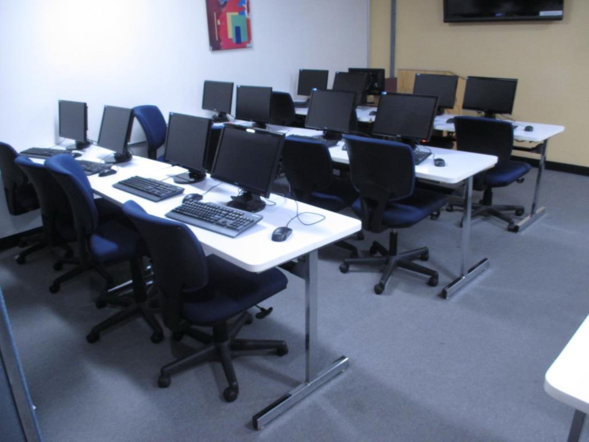 Class Room Tables and Chairs - Image 2 of 5