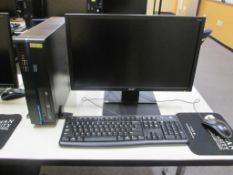 Computer and Monitor