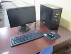 Computer and Monitor