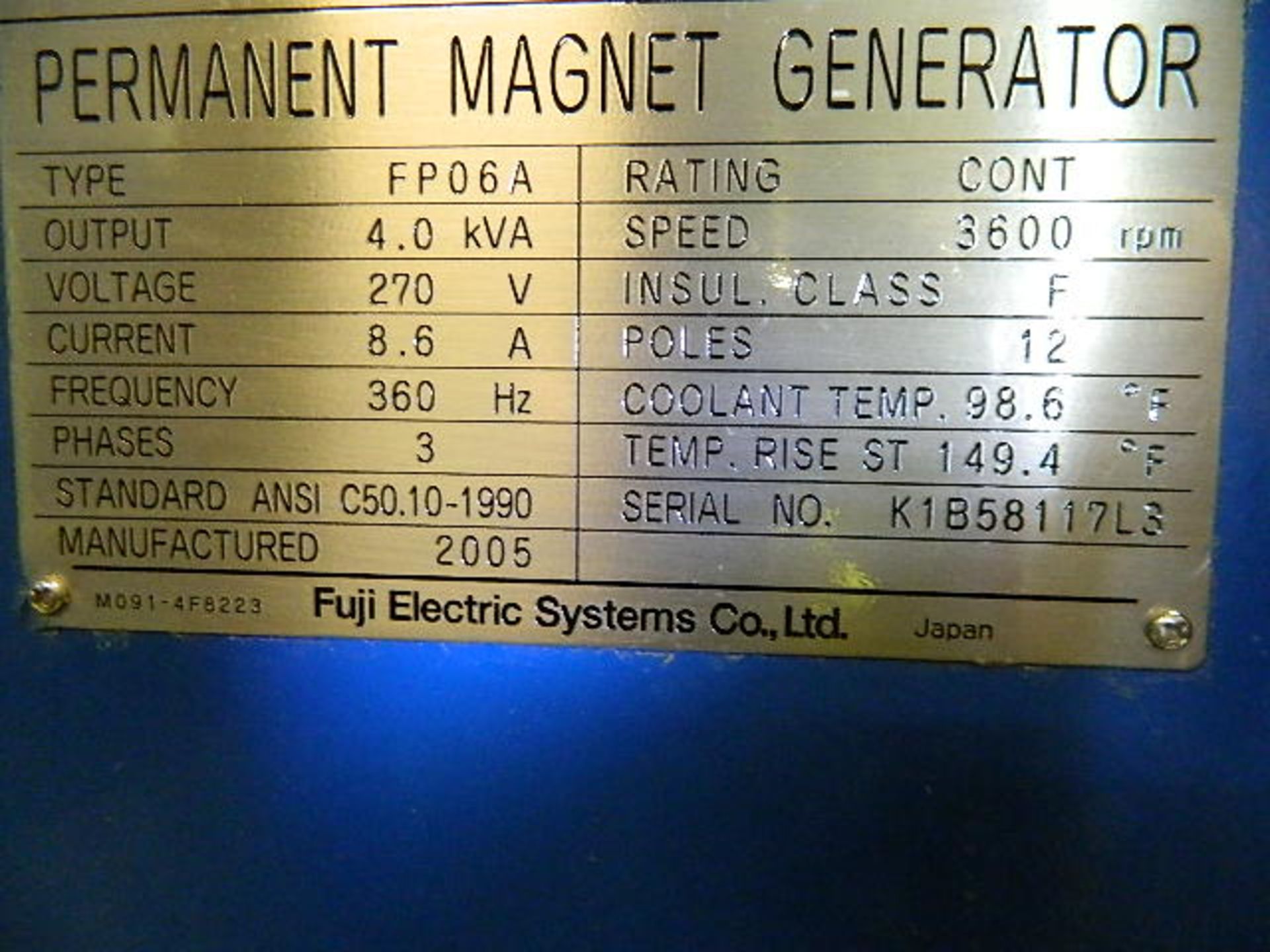 Steam Turbine Synchronous Generator - Image 4 of 12