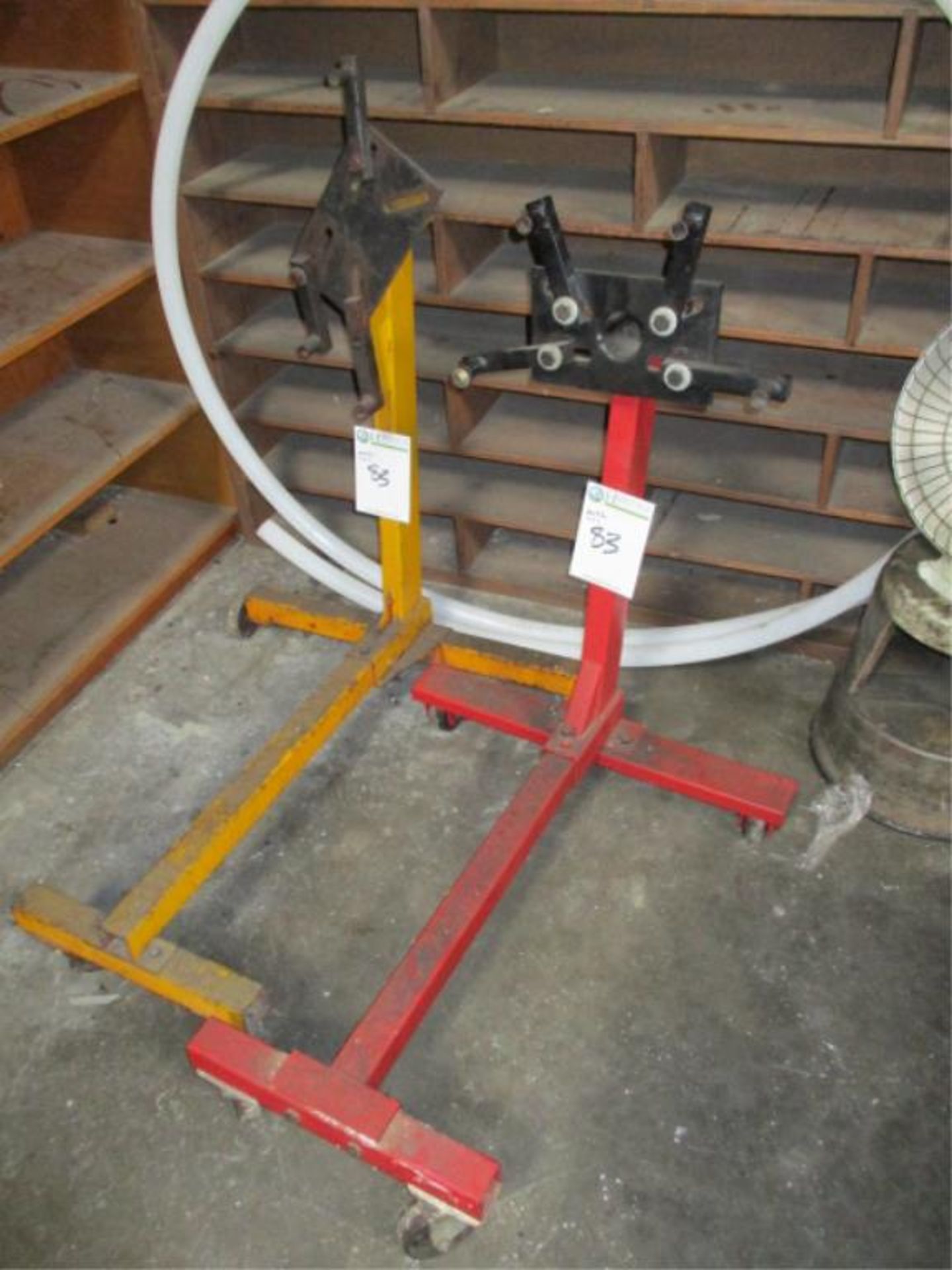 Tool Cart/Engine Stands - Image 2 of 2