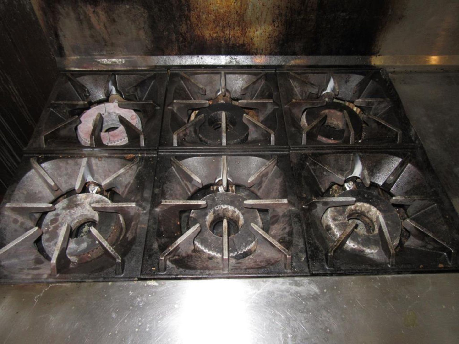 Gas Range with Flat Top & Ovens - Image 2 of 6