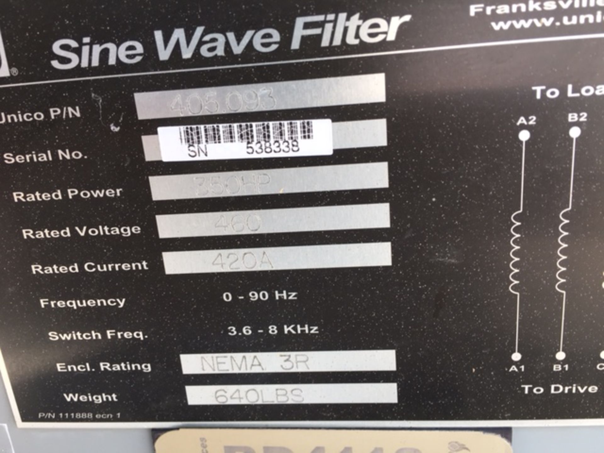 350 HP Sine Wave Filters - Bild 2 aus 2