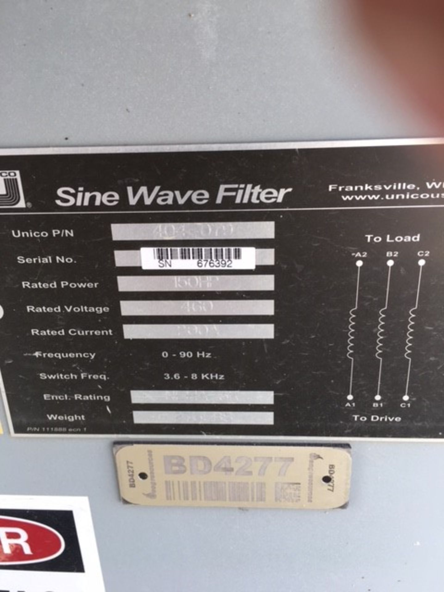 150 HP Sine Wave Filters - Image 2 of 2