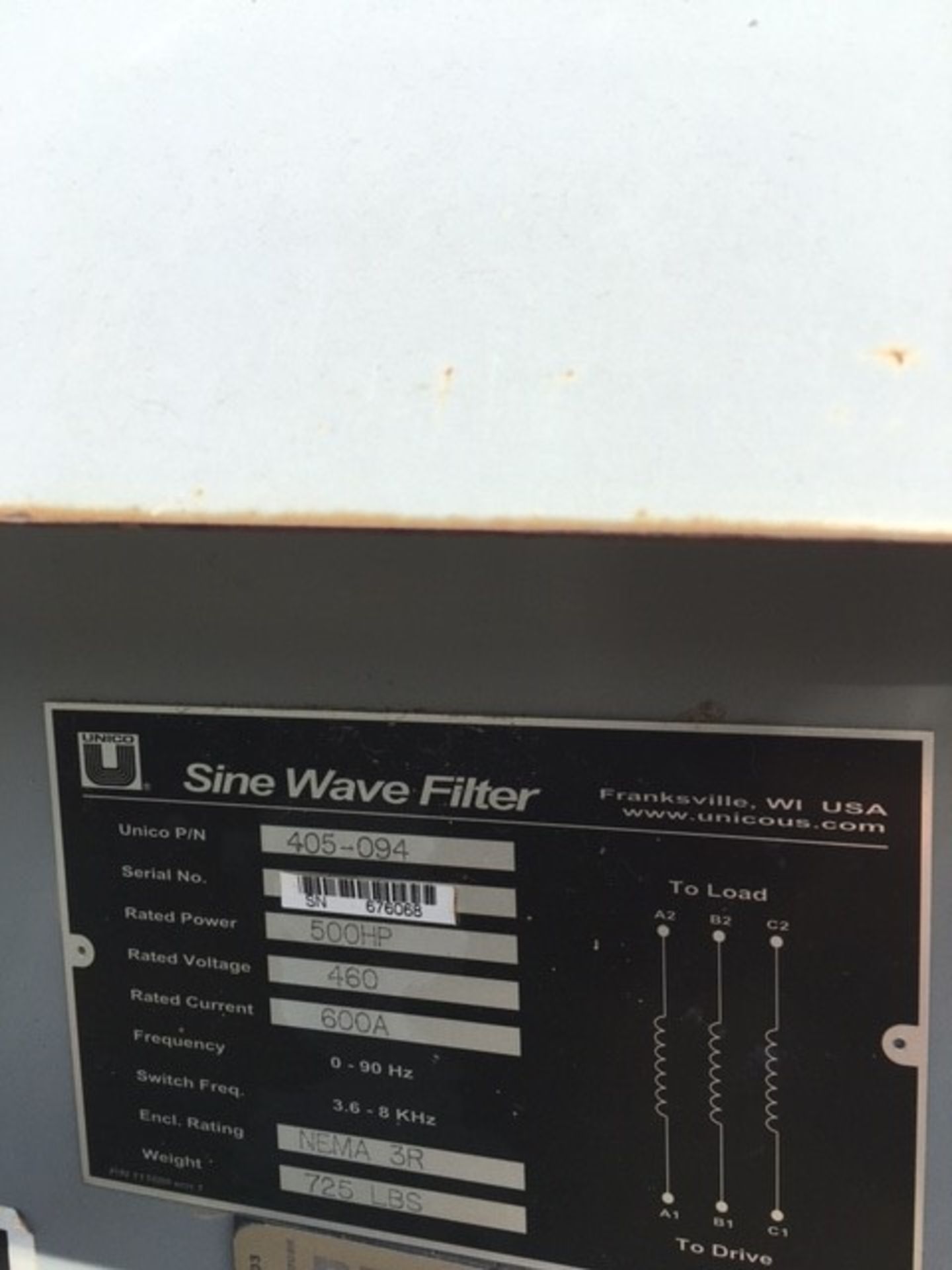 500 HP Sine Wave Filters - Image 3 of 3