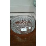 DUBLIN CRYSTAL HOBNAIL CUT CIRCULAR FRUIT BOWEL