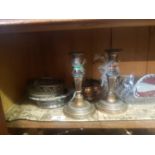 COLLECTION OF SILVER PLATEDWARE