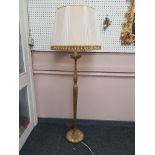 LOUIS XVI STYLE GILT STANDARD LAMP