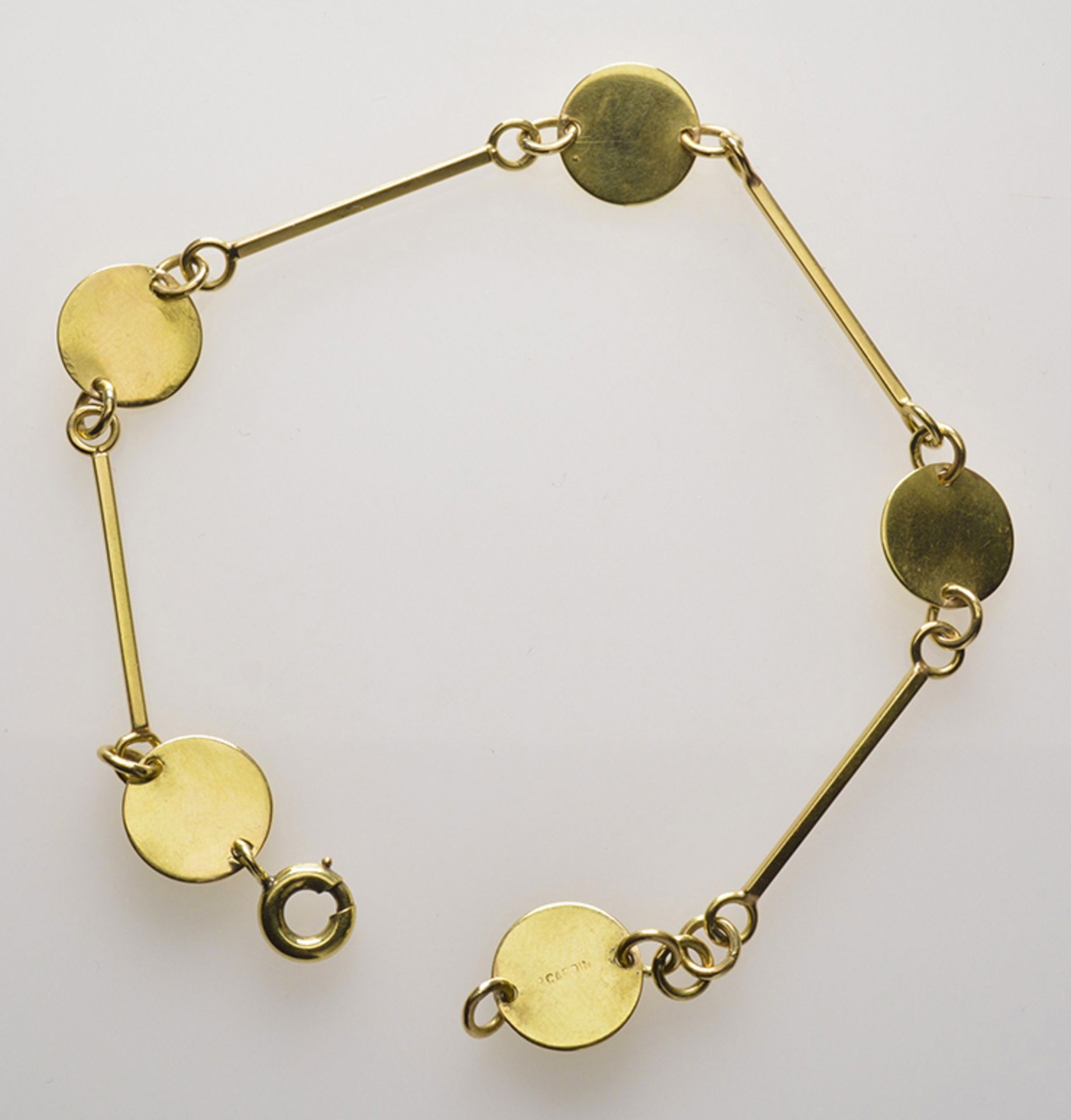 Bracelet 1960's period - Pierre Cardin. 18k gold, Weight: 7,5 grs -