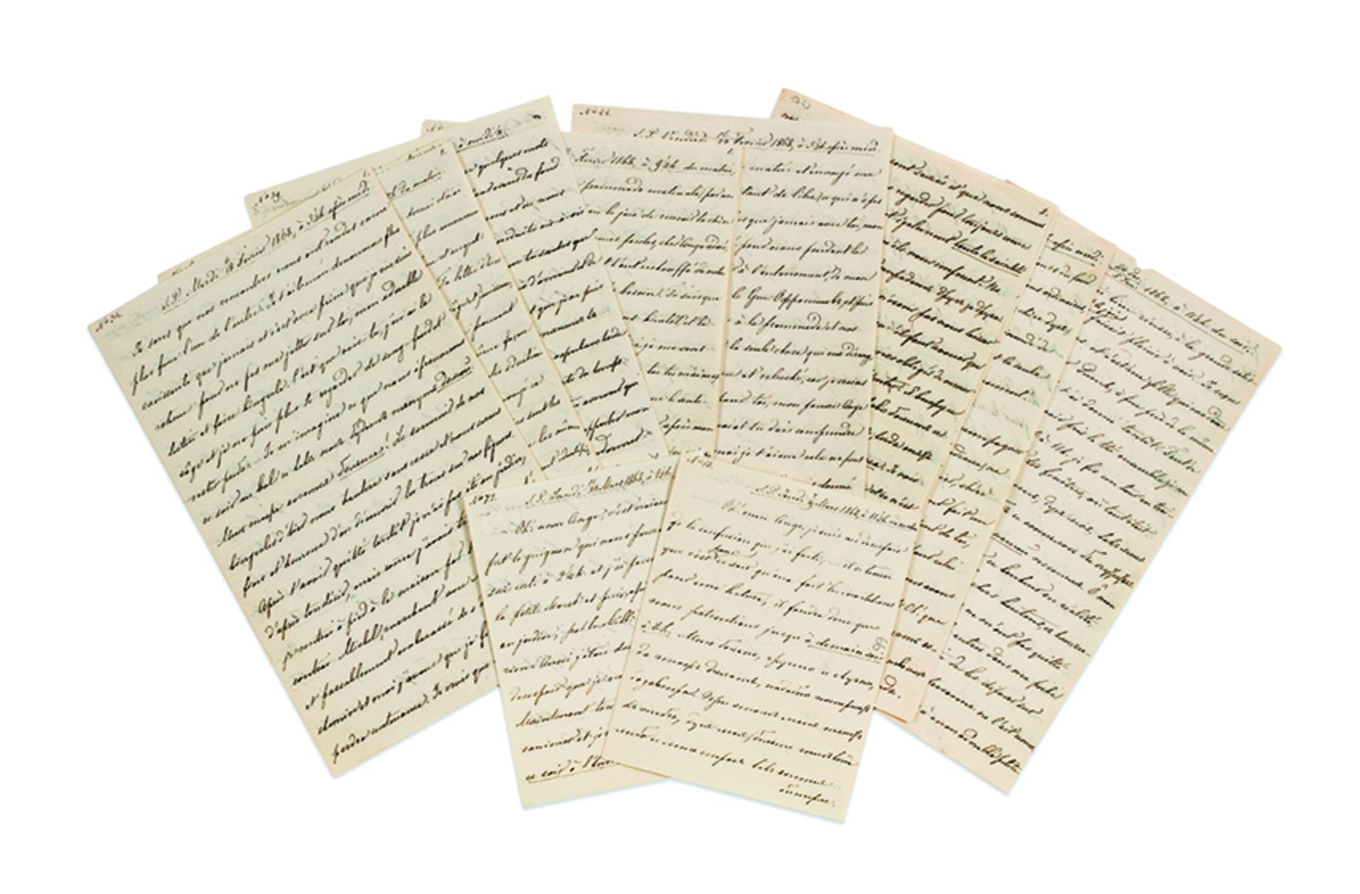 ALEXANDER II of Russia. 1818-1881. - Autograph letter. S [aint] P [ersbourg.], Friday [...] - Image 3 of 8
