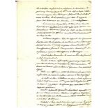 Jacques Boudin de TROMELIN. 1771-1842. - 2 autograph manuscript sets, one signed. [...]