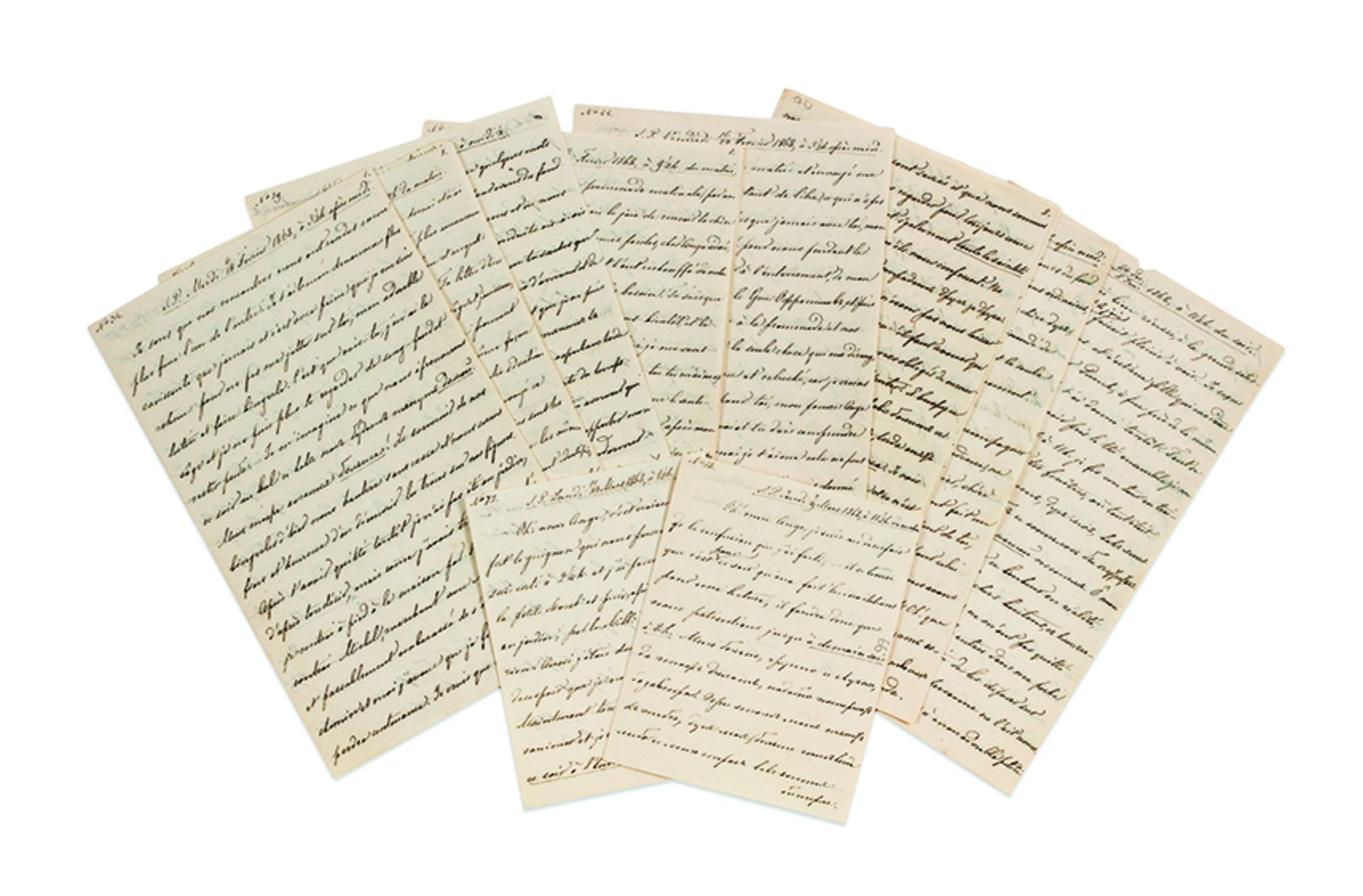 ALEXANDER II of Russia. 1818-1881. - Autograph letter. S.l., Dec. 24: Jan. 5: [...] - Image 3 of 4