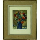 Leonid Pasternak (1862-1945) - Flower bouquet, 1920-1930s Watercolour on paper Signed [...]