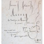 REMIZOV, Alexis Mikhailovitch (1877-1957) - Autograph. Stella Maria Maris. Paris, ed. [...]