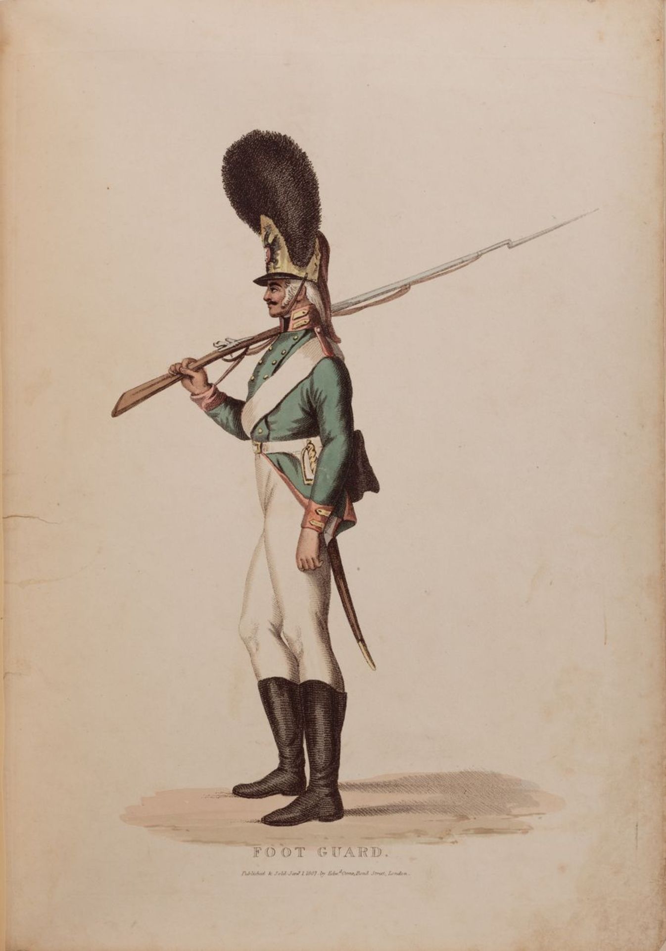 [ORME (Edward)]. The Costume of the Russian Army, from a Collection of drawings made [...]