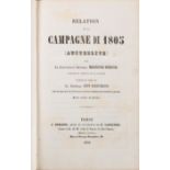 MIKHAÏLOVSKY-DANILEVSKI. Relation de la campagne de 1805 (Austerlitz). Translated [...]