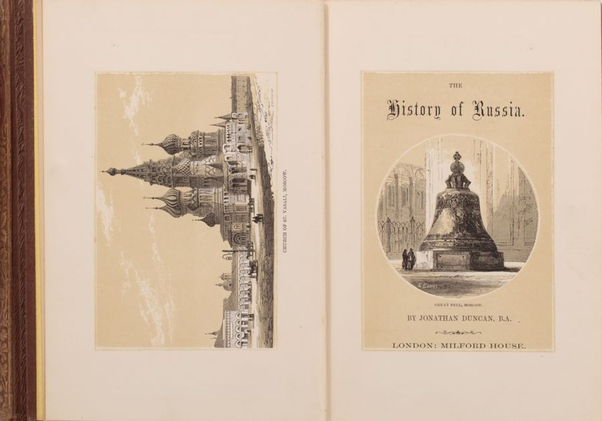 RABBE (Alphonse) & DUNCAN (Jonathan). History of Russia from the Foundation of the [...]