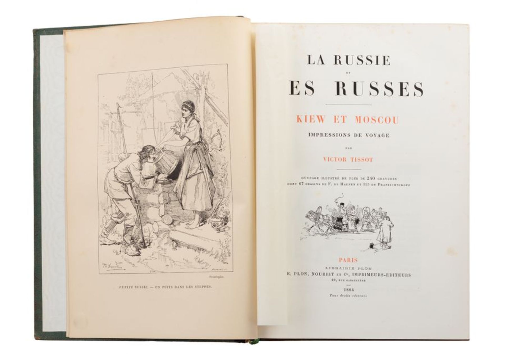 TISSOT (Victor). La Russie et les Russes. Kiew et Moscou. Impressions de Voyage. [...]