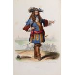 [PORTRAITS – HISTORY]. Ensemble of 11 lithographs represent French historical [...]