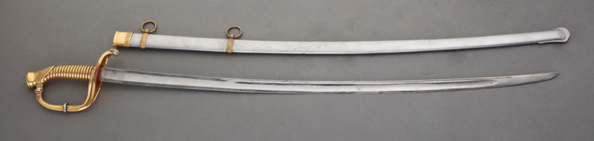 Infantry of cer’s Saber based on sample of 1855 with the inscription « For courage [...] - Bild 2 aus 20