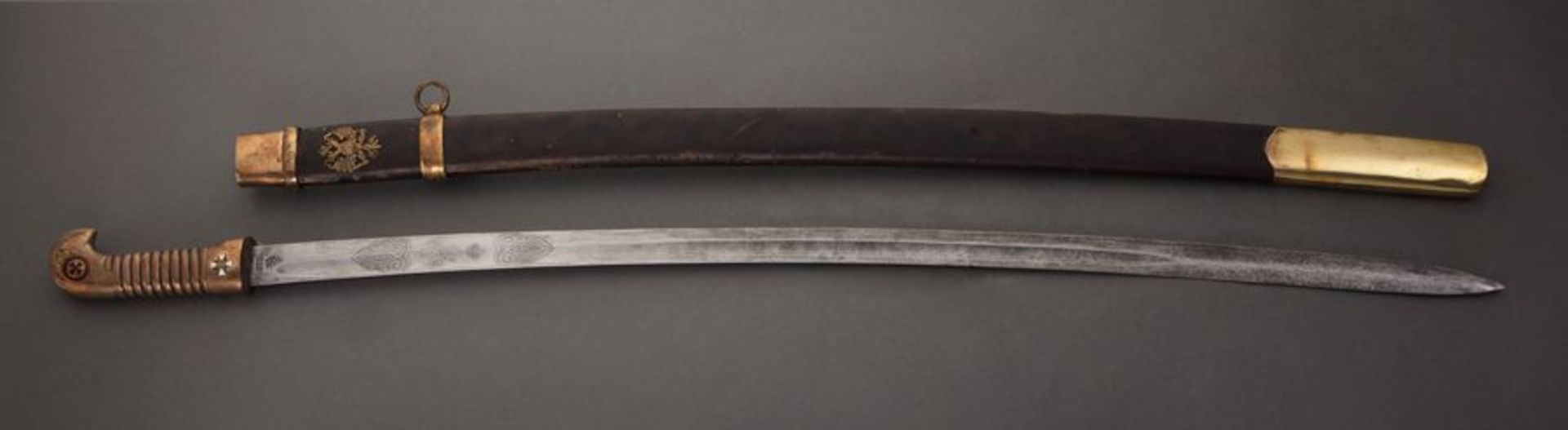 Cossack of cer’s Sabre with the inscription «For courage», «Golden weapon with [...]