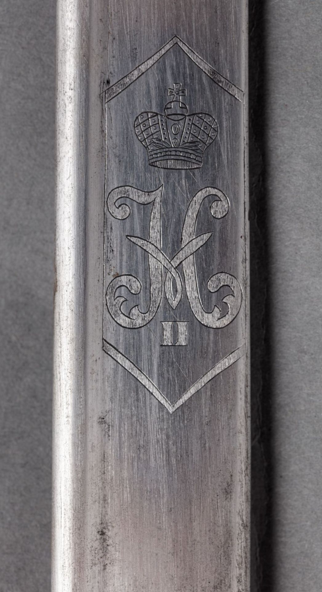 A naval of cer’s broadsword based on the sample of 1855 with the inscription « For [...] - Bild 10 aus 24